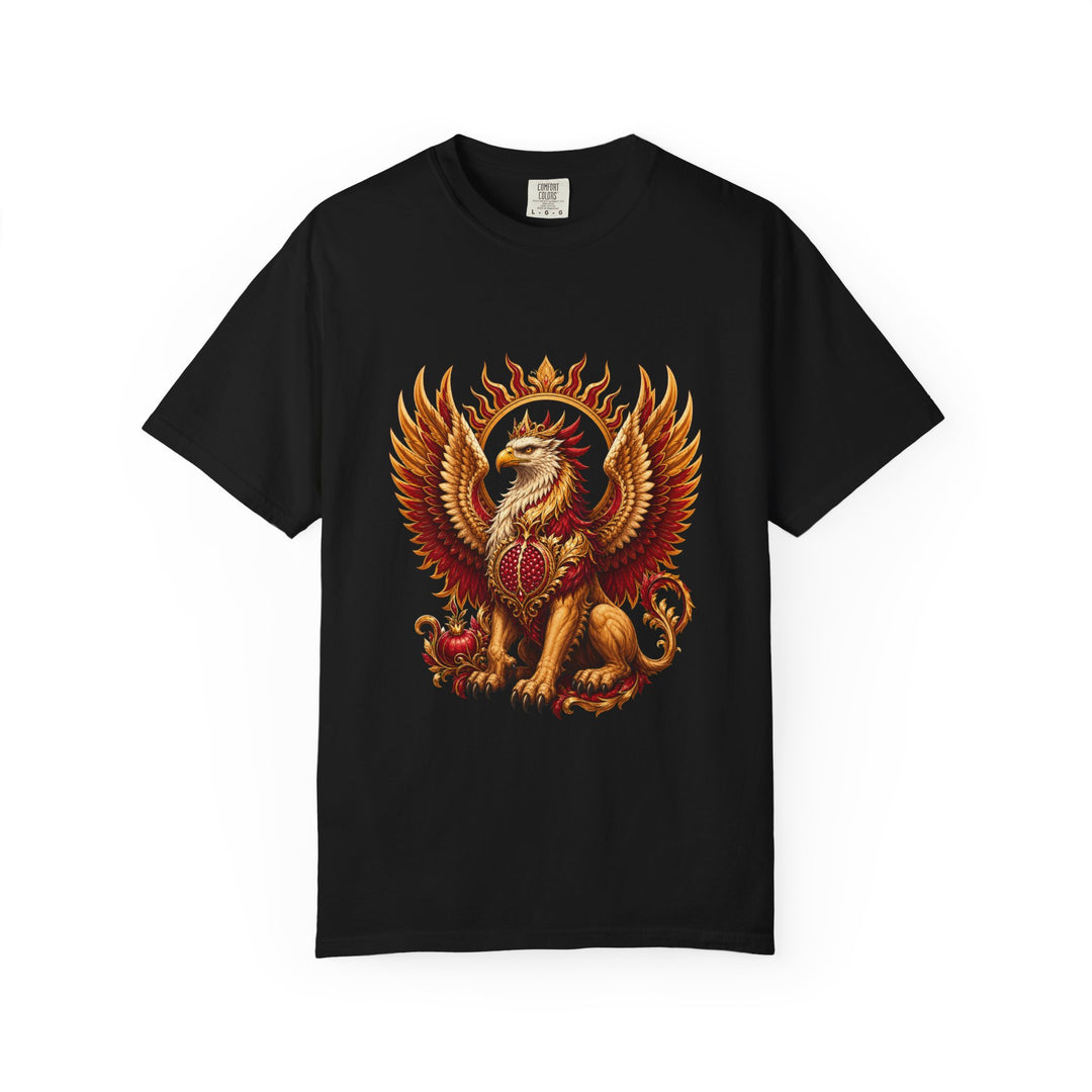 Solar Pomegranate Griffin Graphic Tee