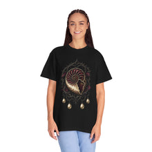 Thorned Nautilus Reliquary Gothic Woodcut Graphic Tee