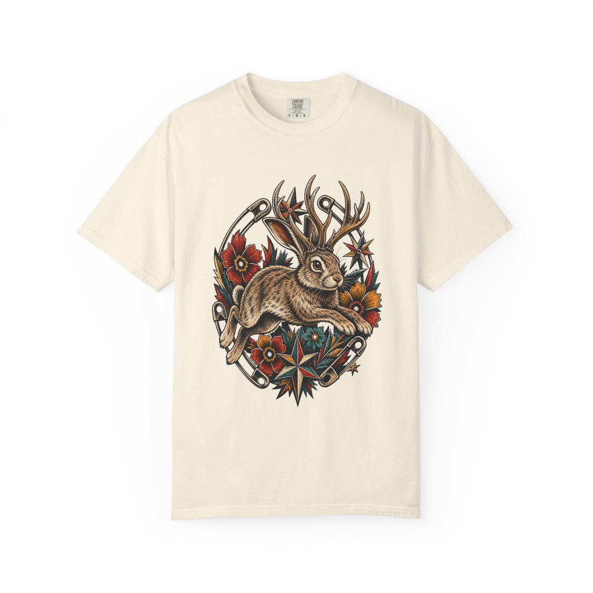 Folk Punk Jackalope Graphic Tee