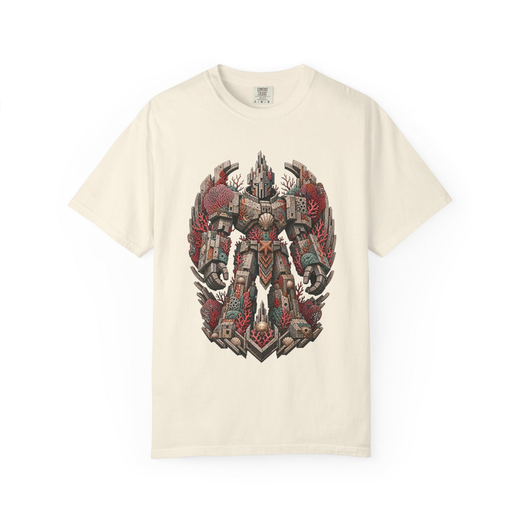 Brutalist Coral Golem T-Shirt Graphic