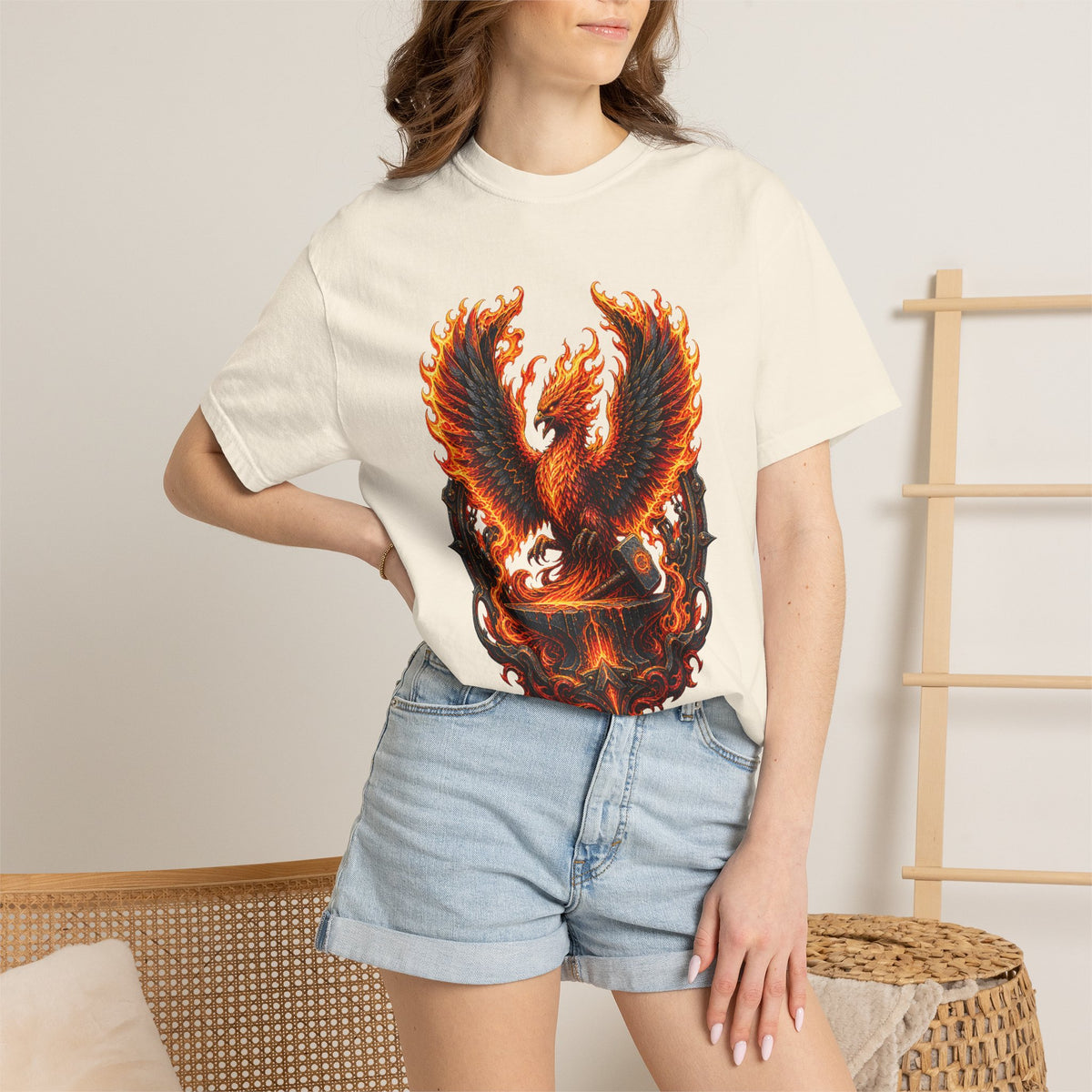 Molten Forge Phoenix T-Shirt Graphic