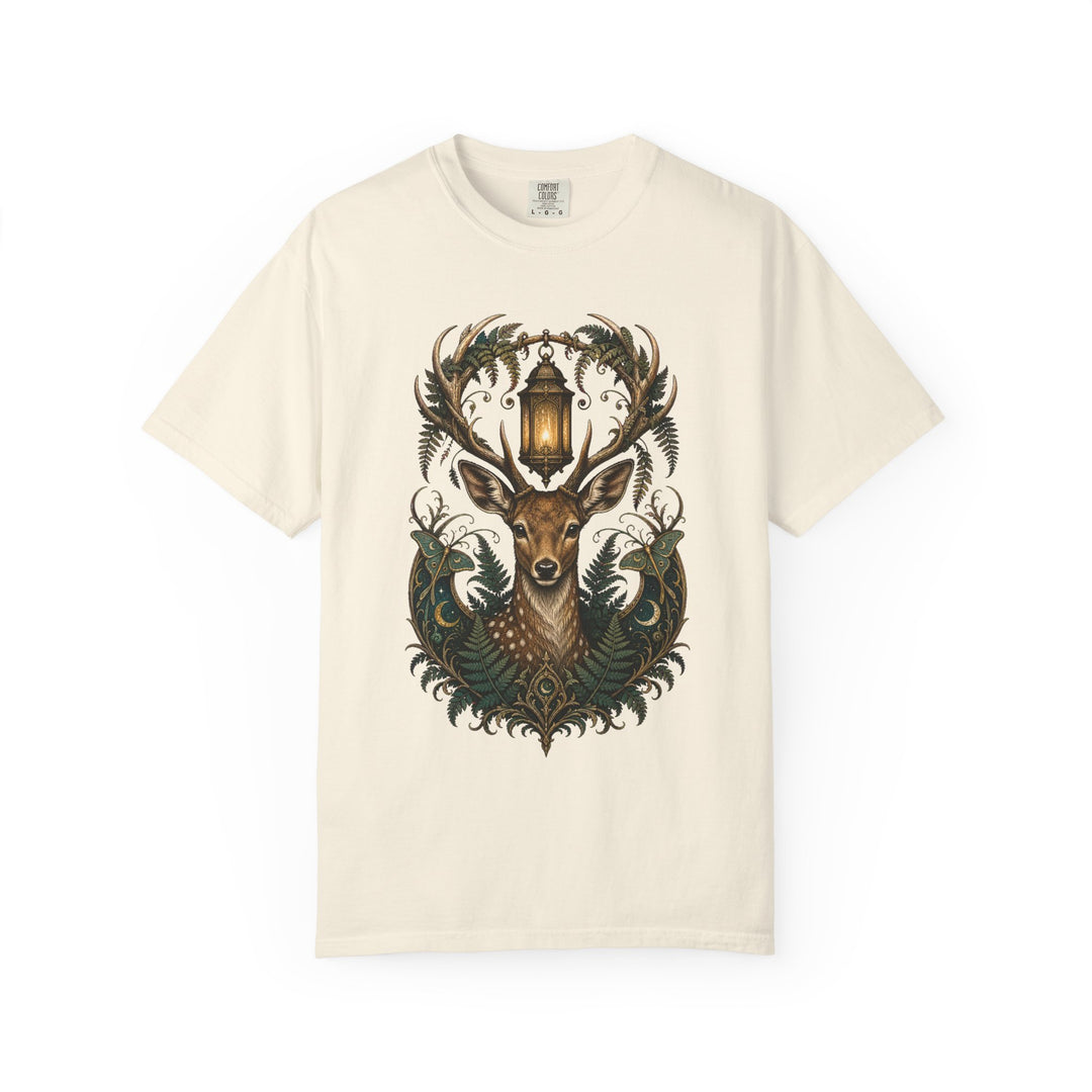 Mystic Fern Fawn Lantern Graphic Tee