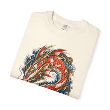 Retro Future Koi Dragon T-Shirt Graphic