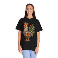 Folk Ceramic Cactus Rooster Graphic Tee