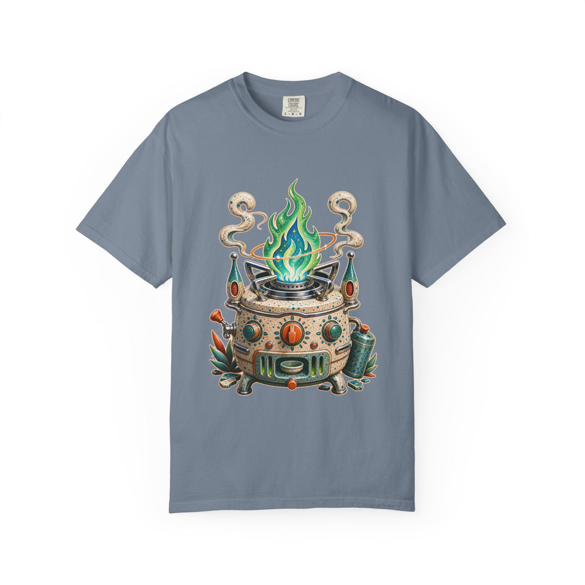 Aliencore Ceramic Camp Stove T-Shirt Graphic
