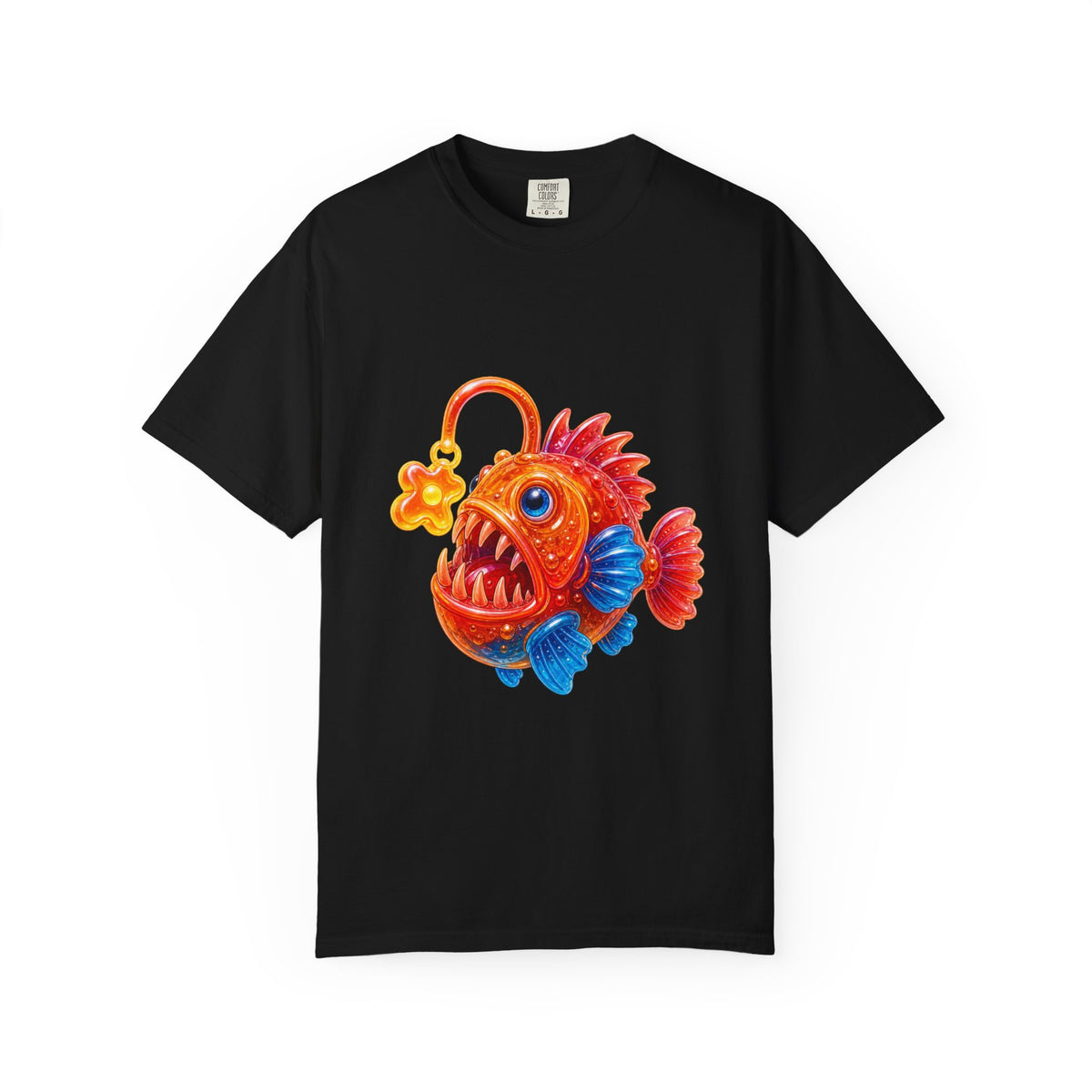 Gummy Glass Anglerfish Charm Graphic Tee