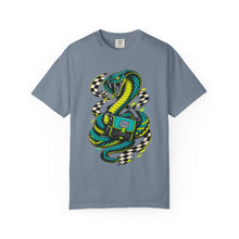 Neon Checker Cobra Courier Graphic Tee