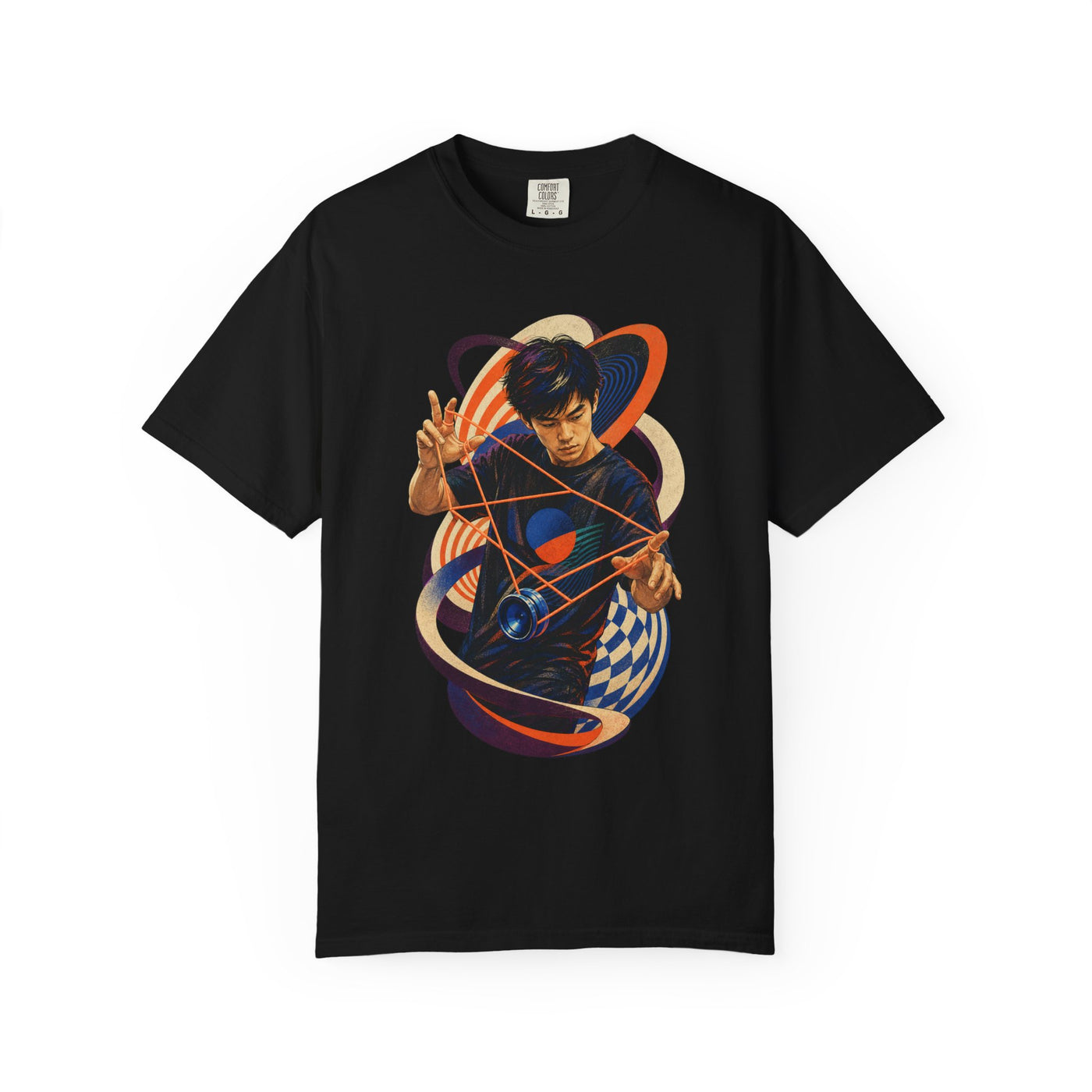 Orbit String Competitive Yo-Yo Risograph Graphic Tee