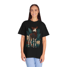 Paper Cut Okapi Shadow Garden Graphic Tee