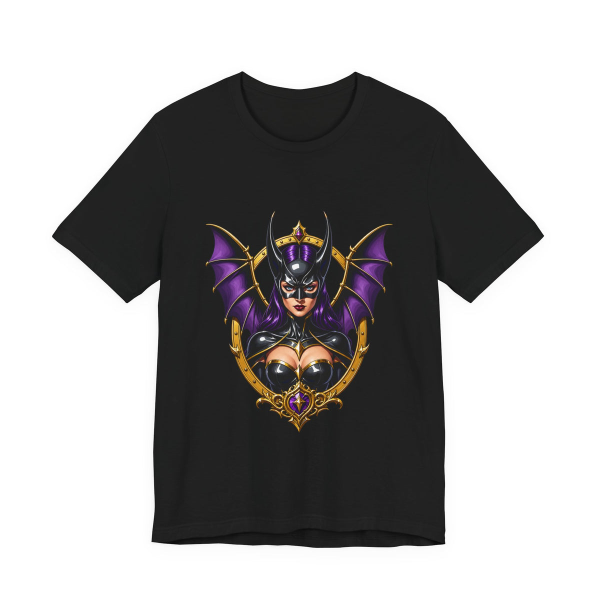 Midnight Winged Enchantress Crest T-Shirt Graphic