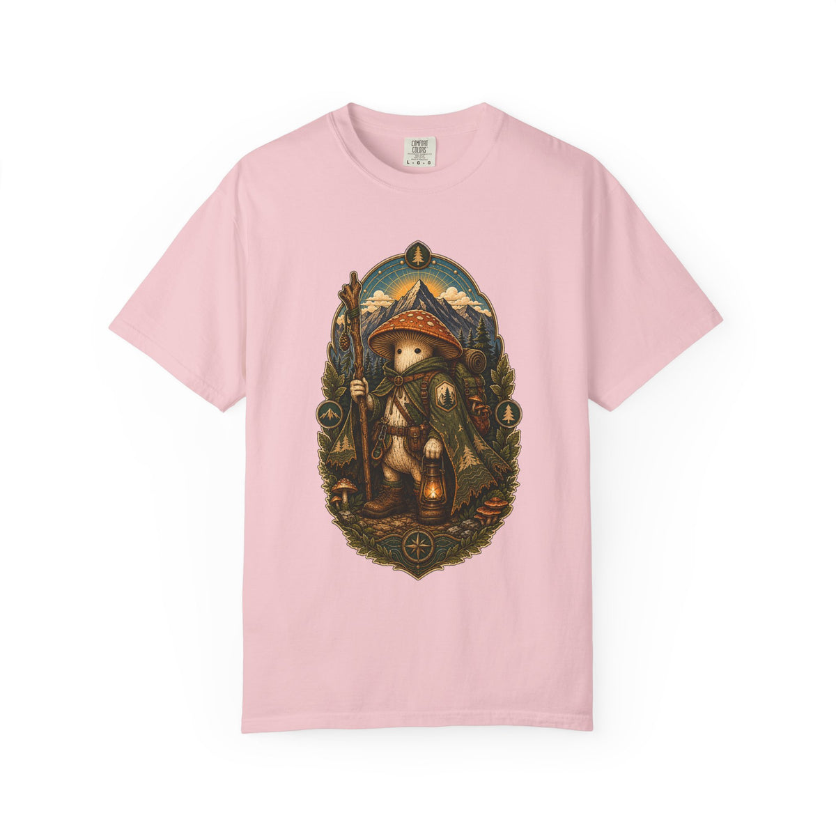 Mountain Mushroom Ranger T-Shirt Graphic