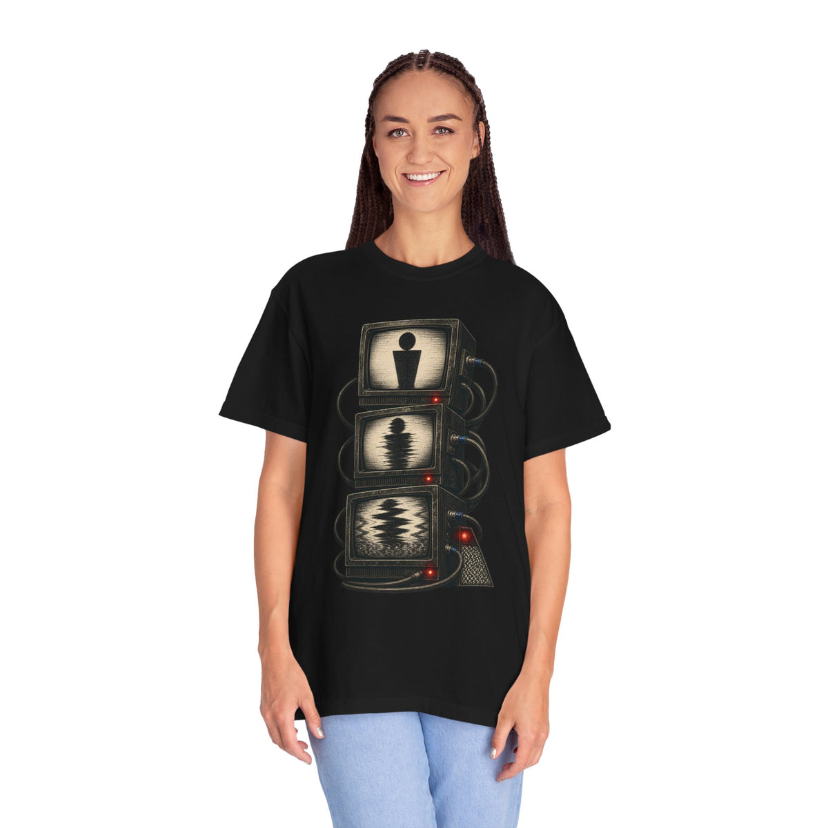 CRT Signal Anomaly Analog Horror Graphic Tee