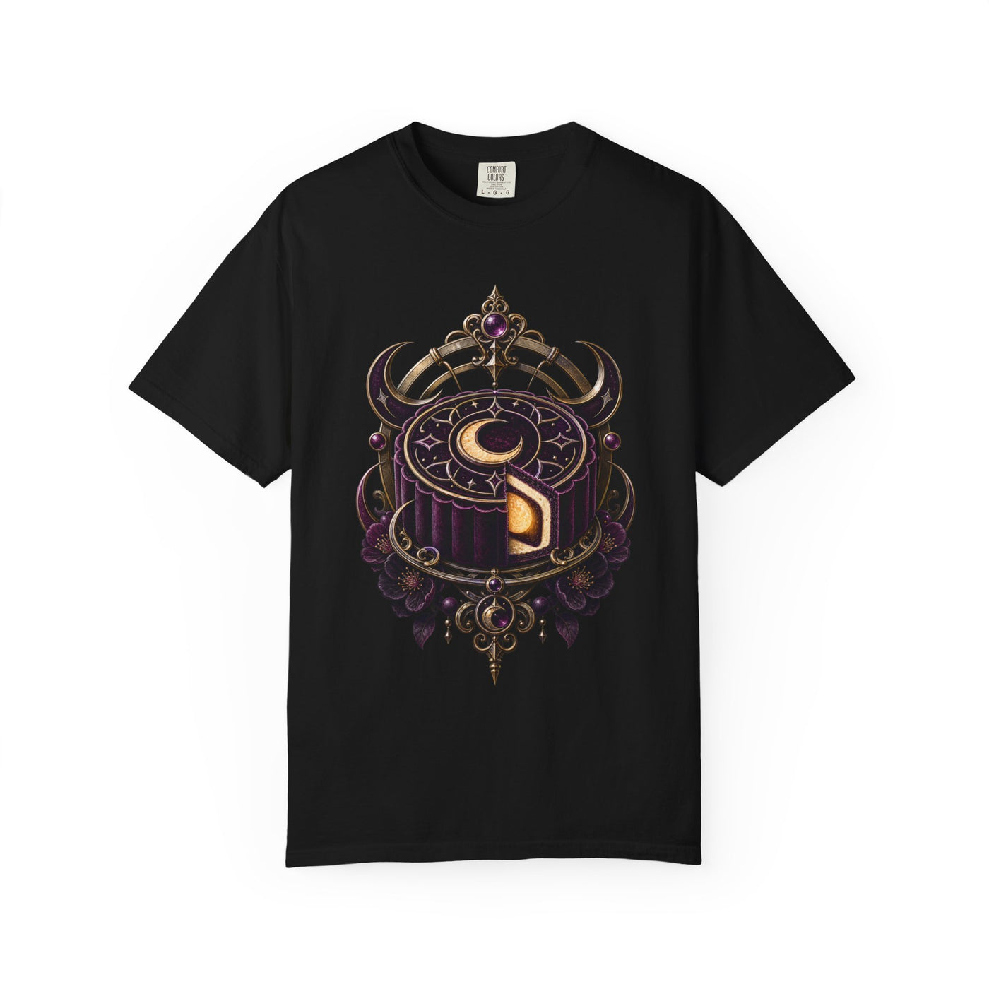 Gothic Velvet Mooncake Astrolabe T-Shirt Graphic