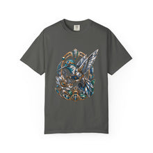 Chrome Neo-Deco Hummingbird Mechanic T-Shirt Graphic