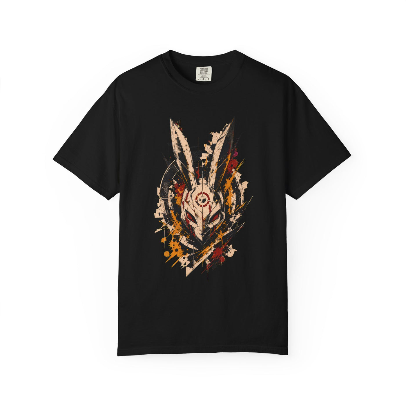 Long Eared Streetwear Emblem T-Shirt Graphic