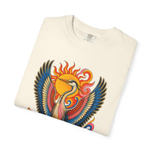 Psychedelic Solar Heron Graphic Tee