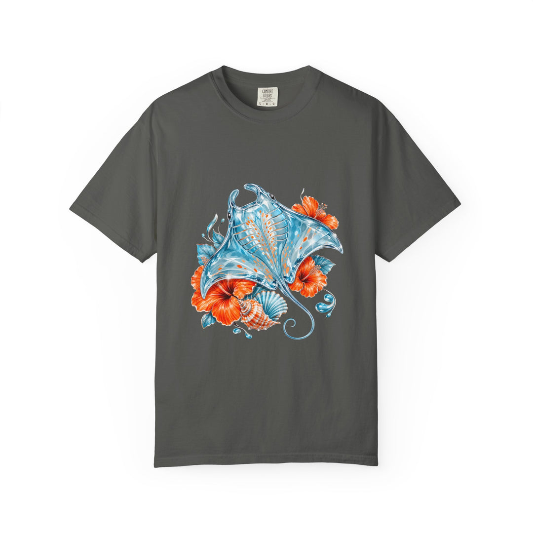 Y2K Surfcore Glass Stingray T-Shirt Graphic