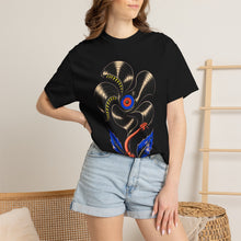 Vinyl Flytrap Bloom Abstract Floral Graphic Tee
