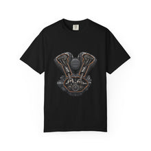 V-Twin Engine Cutaway Mechanic Graphic Tee
