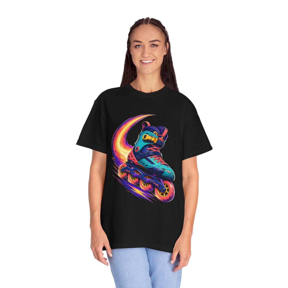 Neon Rollerblade Comet Graphic Tee