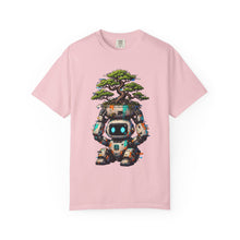 Glitch Bonsai Street Robot T-Shirt Graphic