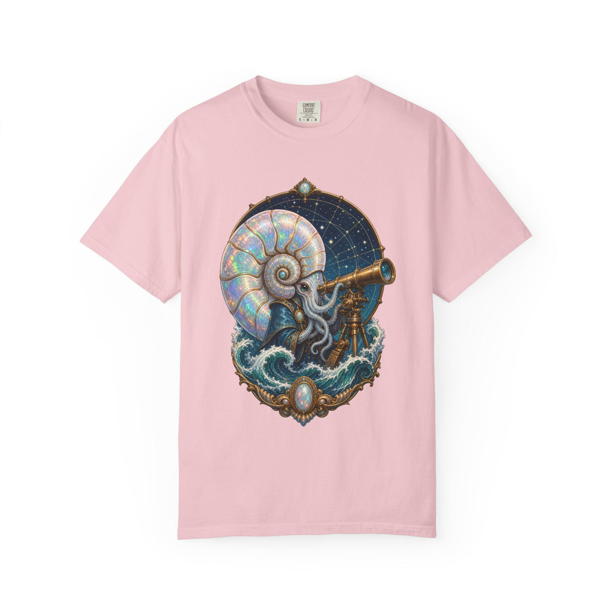 Opal Nautilus Astronomer Graphic Tee