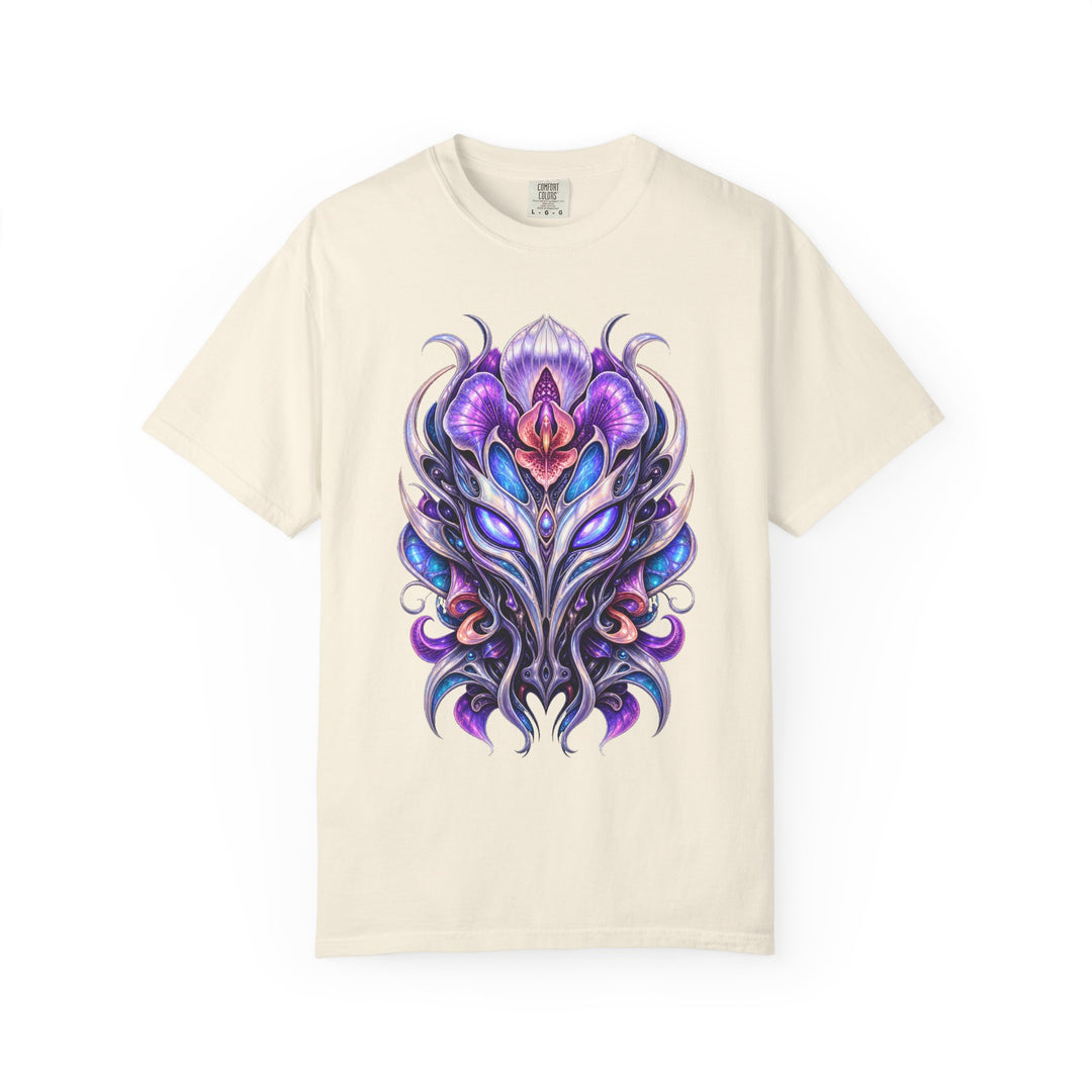 Alien Orchid Synthmask T-Shirt Graphic