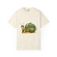 Solarpunk Snail Transit Graphic Tee