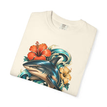 Surfcore Hibiscus Shark T-Shirt Graphic