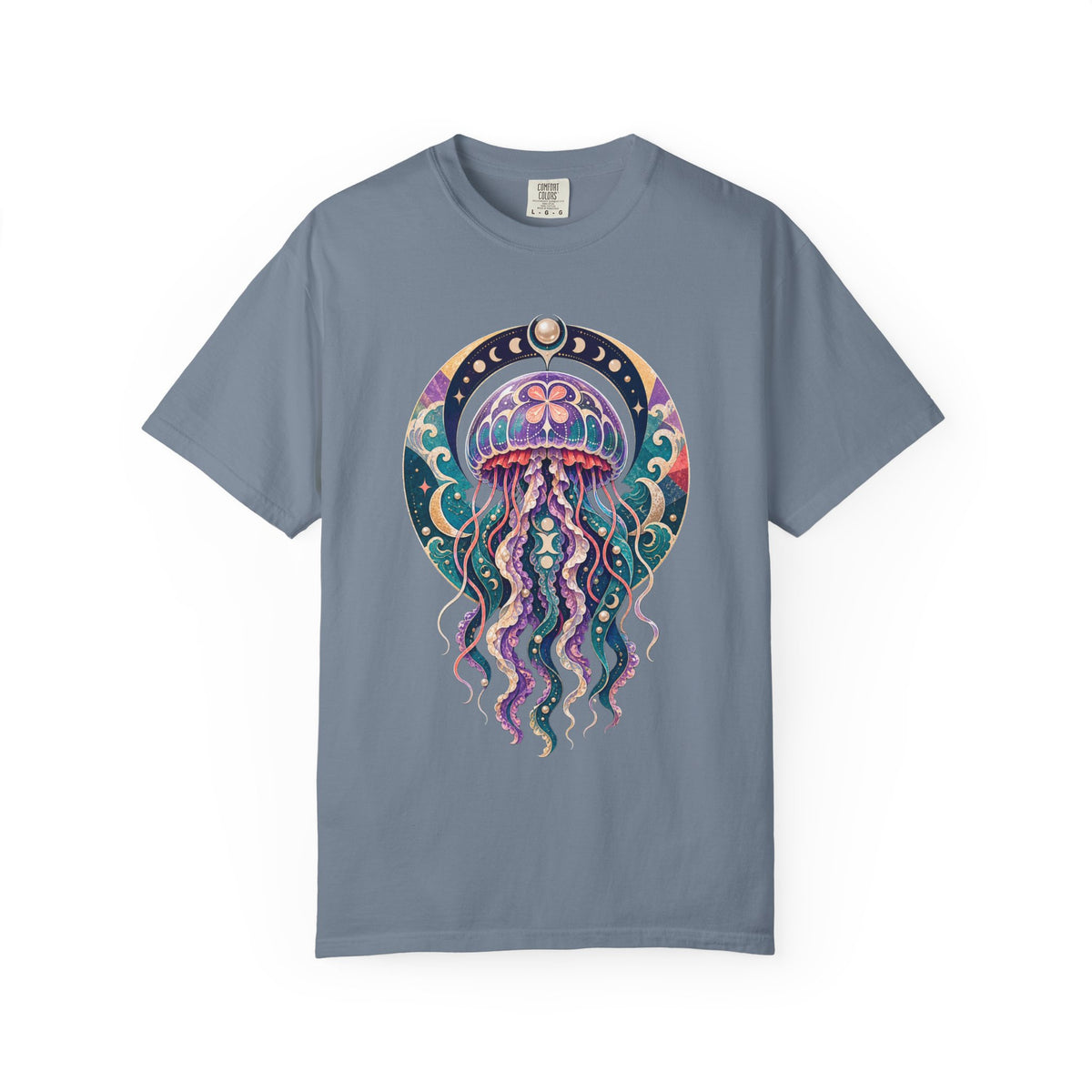 Moon Jellyfish Oracle Graphic T-Shirt