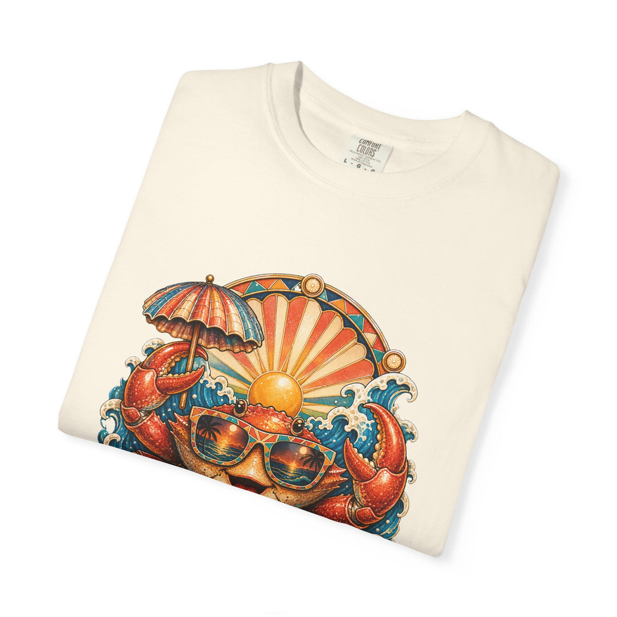 Retro Resort Crab T-Shirt Graphic