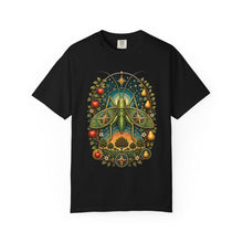 Retro Futurist Orchard Compass Katydid T-Shirt Graphic