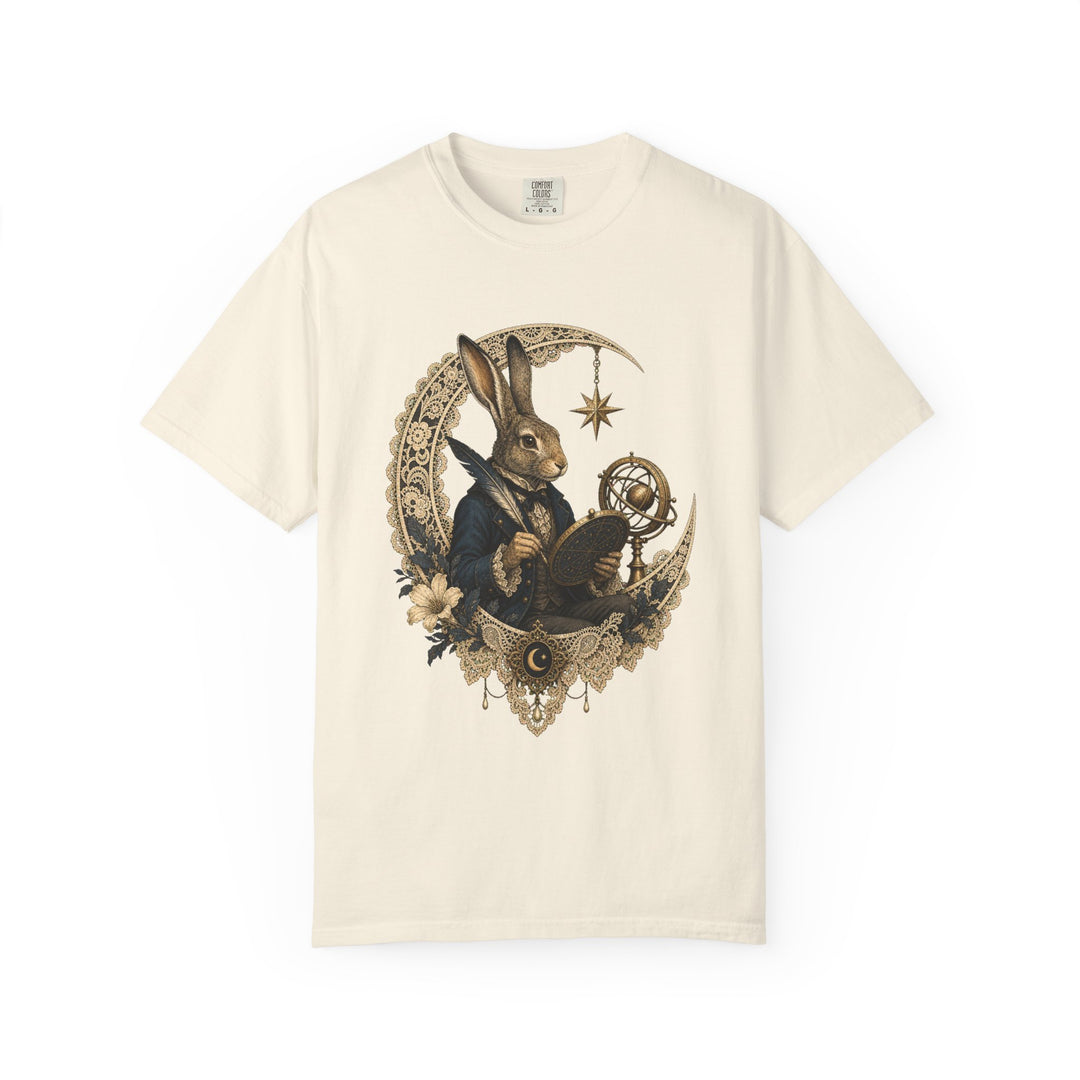 Poetcore Lace Observatory Hare T-Shirt Graphic