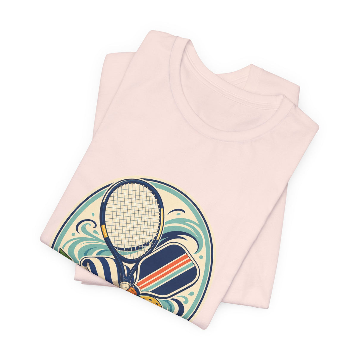 Coastal Courtside Badge T-Shirt Graphic