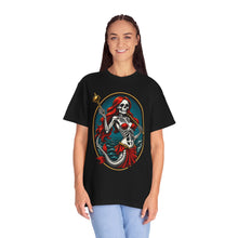 Skeleton Mermaid Crest T-Shirt Graphic
