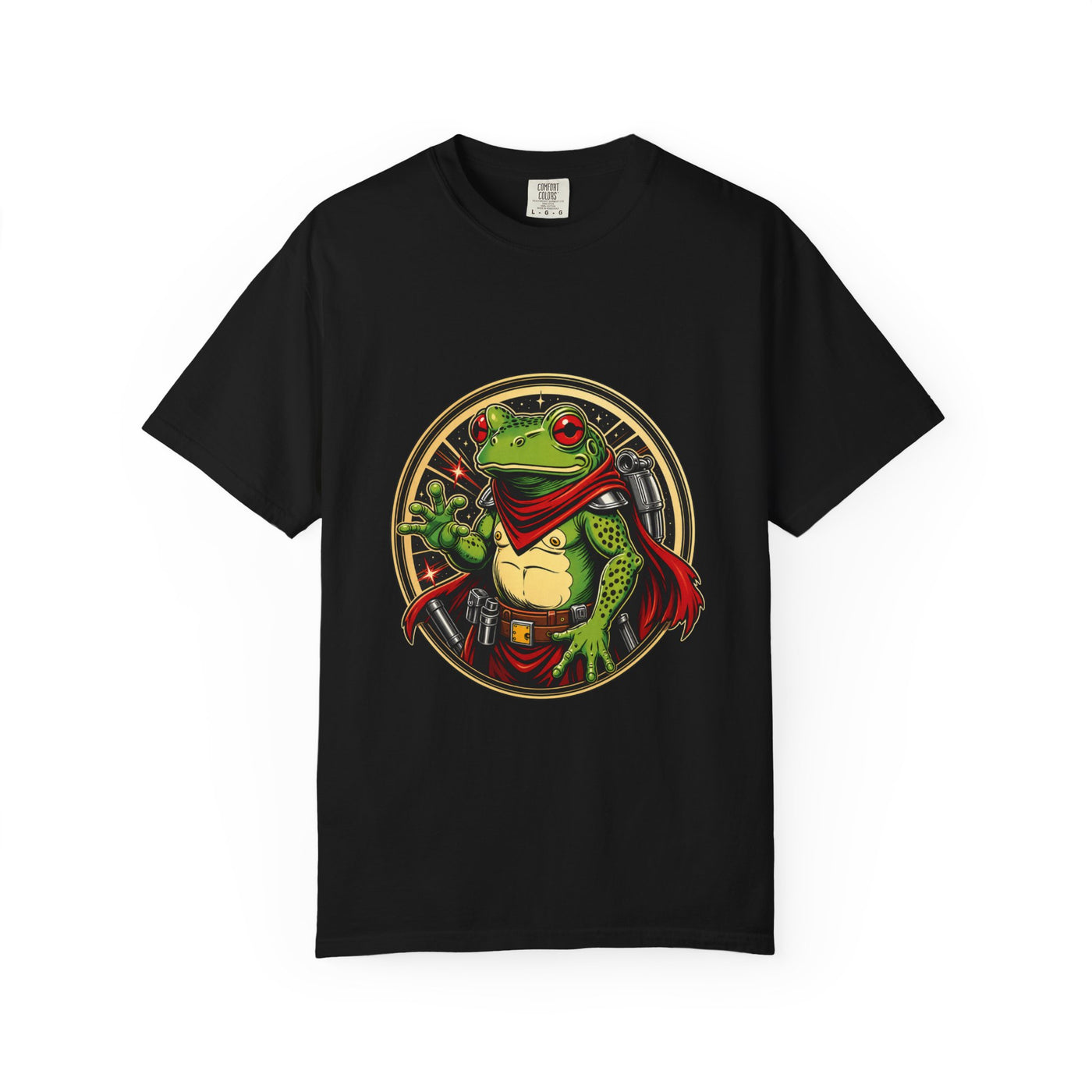 Cosmic Frog Ranger Badge T-Shirt Graphic