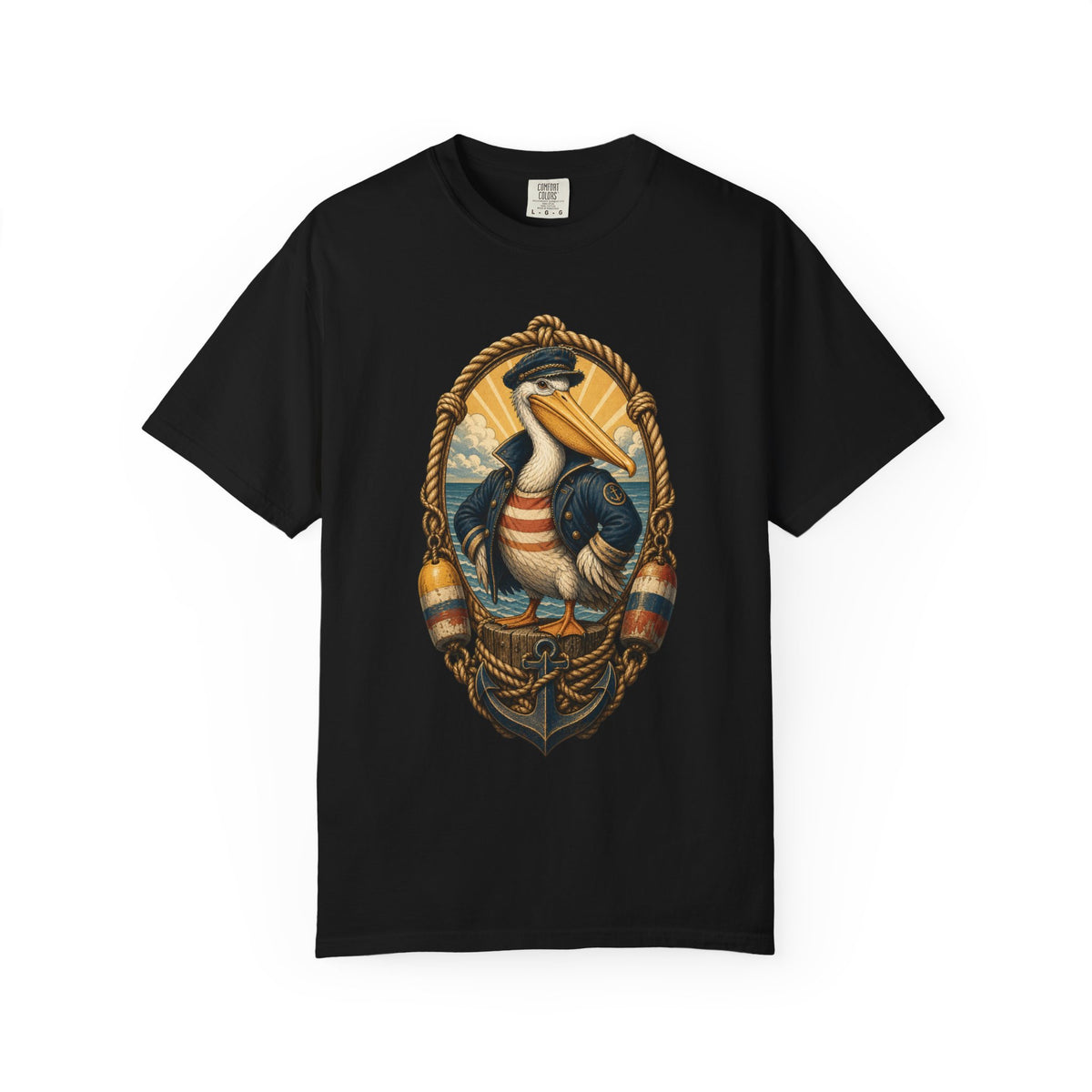 Butter Harbor Pelican Club T-Shirt Graphic