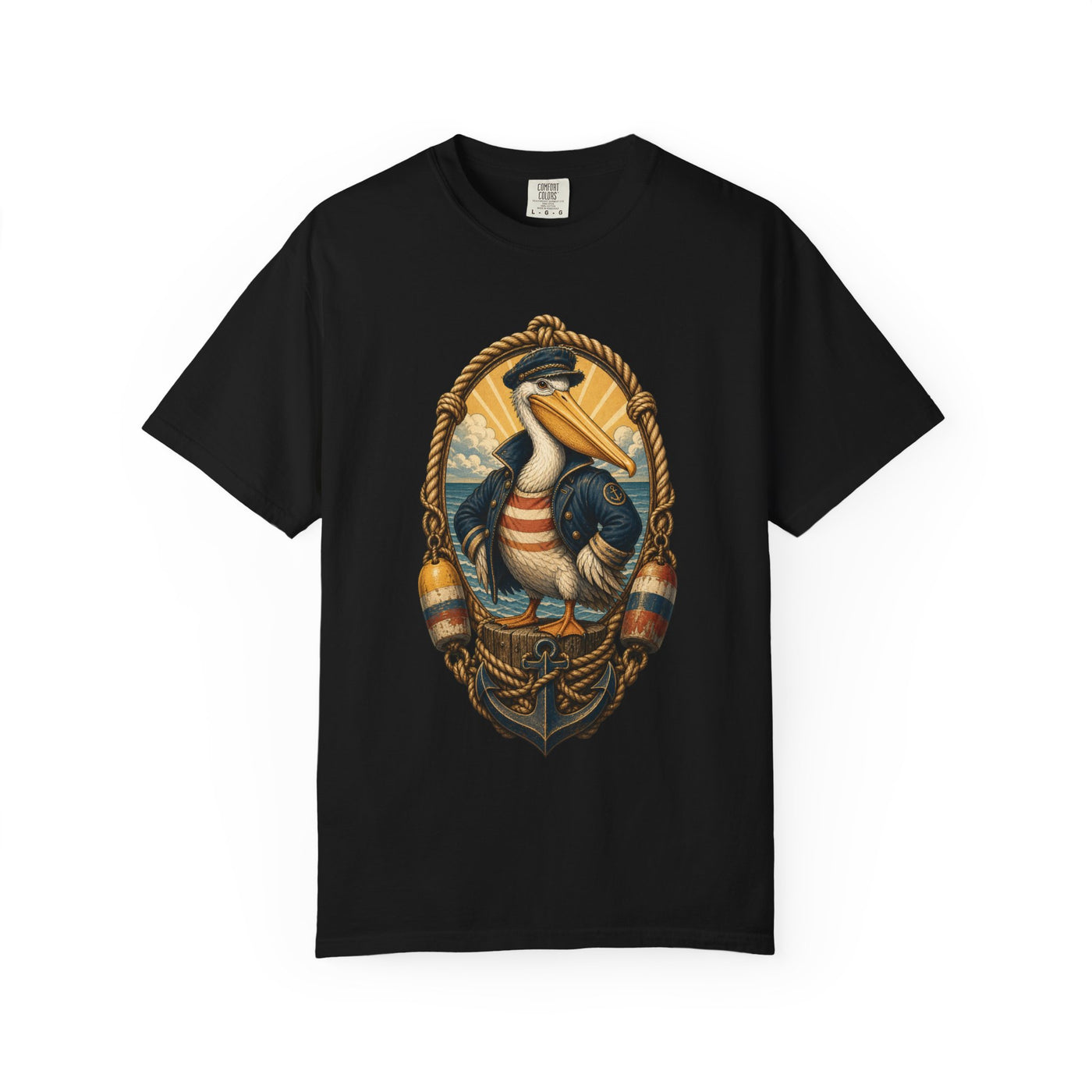 Butter Harbor Pelican Club T-Shirt Graphic