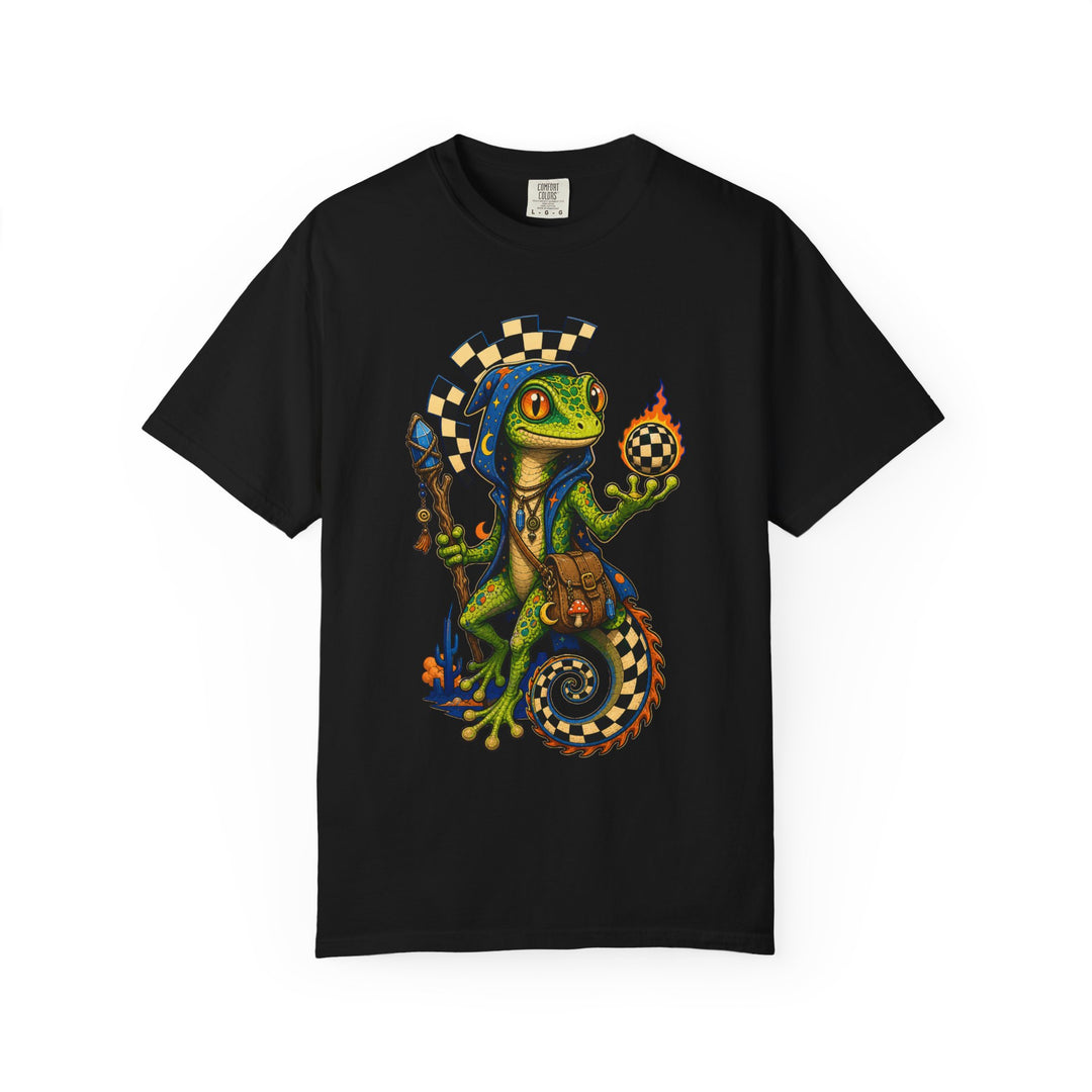 Checkerboard Gecko Street Mystic Graphic Tee