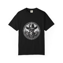 Cowboy Skull Western Badge T-Shirt Graphic