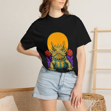 Sunscale Horned Lizard Embroidered Western Graphic Tee