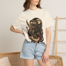 Poetcore Moon Quill Otter T-Shirt Graphic