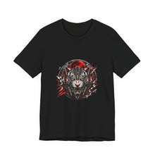Mecha Tiger Racing Badge T-Shirt Graphic
