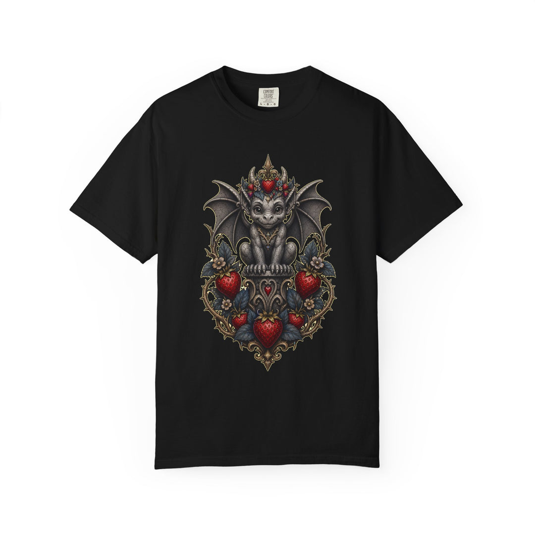Gothic Strawberry Gargoyle Graphic Tee