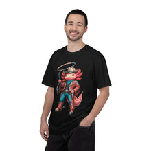 Cyber Rodeo Axolotl Sheriff T-Shirt Graphic