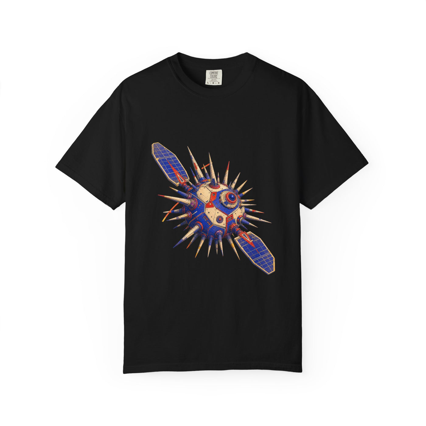 Sea Urchin Space Probe Risograph Graphic Tee