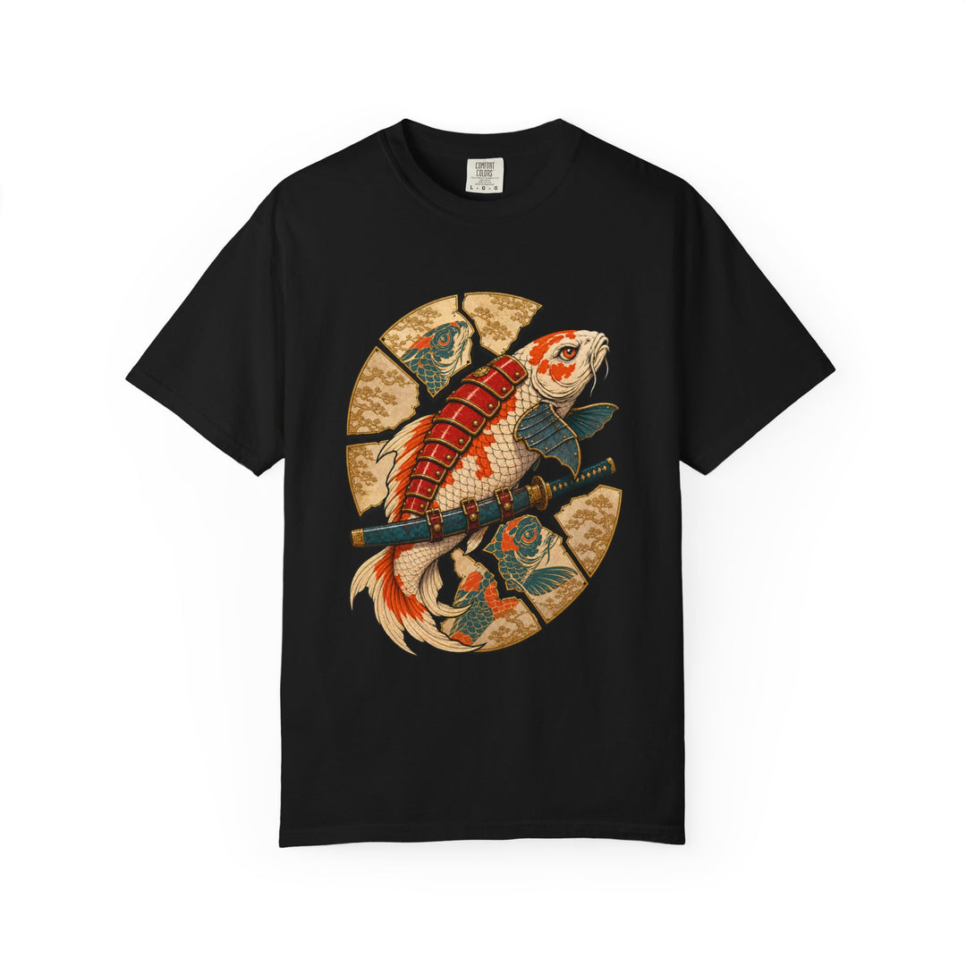 Mirrorbreaker Ronin Surrealist Koi Samurai Graphic Tee
