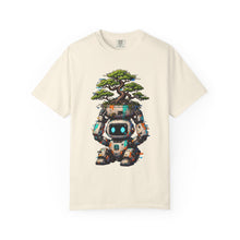 Glitch Bonsai Street Robot T-Shirt Graphic