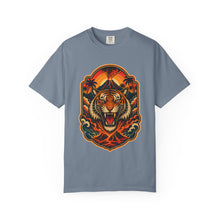 Postcard Volcano Tiger Graphic Tee