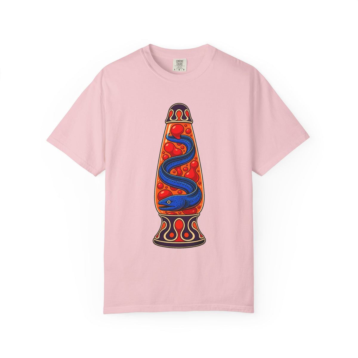 Lava Lamp Eel Psychedelic Graphic Tee
